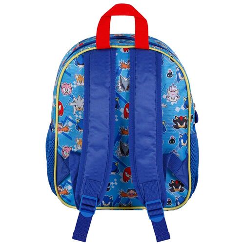 Sonic the Hedgehog Trio 3D backpack 31cm