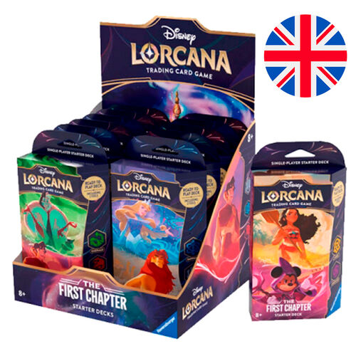 Lorcana English Disney The First Chapter assorted deck of cards