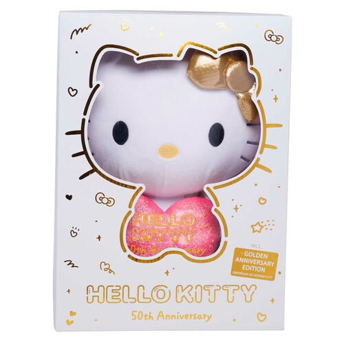 Hello Kitty 50th Anniversary plush toy 30cm