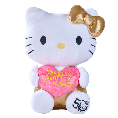 Peluche 50th Anniversario Hello Kitty 30cm
