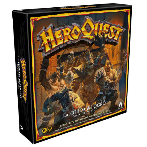 Spanish Heroquest The Ogre Horde expansion board game