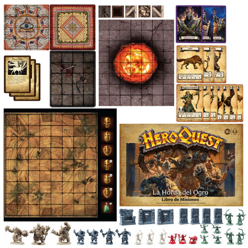 Expansion juego mesa La Horda del Ogro Heroquest espaol