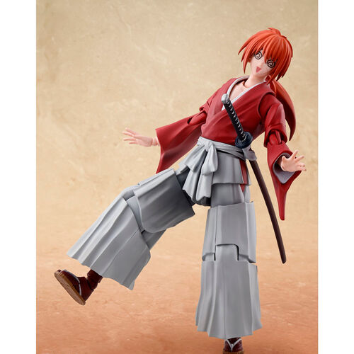 Figura S.H Figuarts Kenshin Himura Rurouni Kenshin 13cm