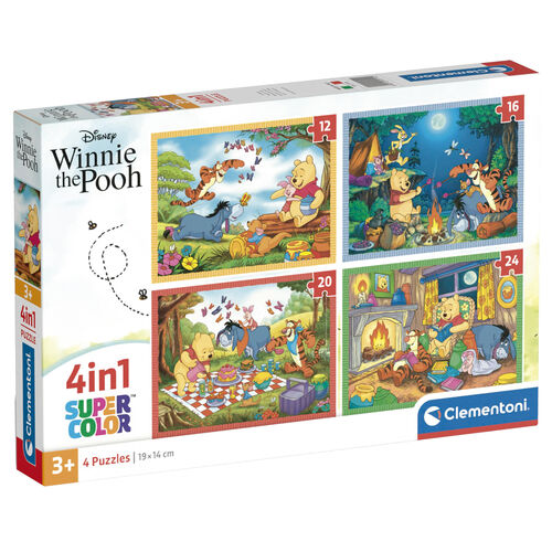 Disney Winnie the Pooh puzzle 12-16-20-24pcs