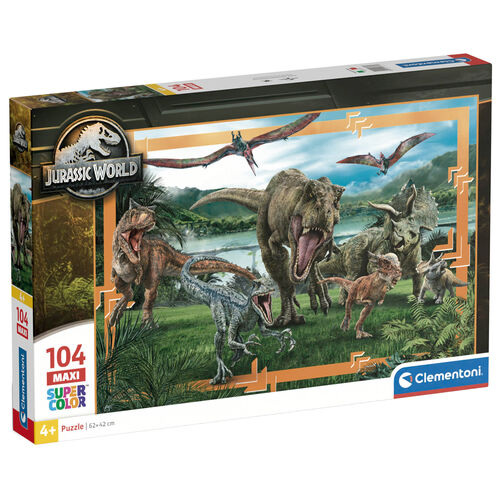 Puzzle maxi Jurassic World 104pzs