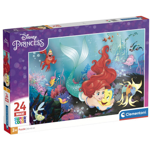 Disney The Mermaid Little maxi puzzle 24pcs