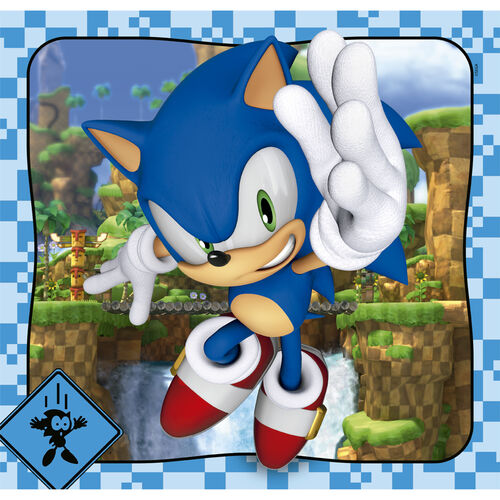 Puzzle Sonic the Hedgehog 3x48pzs