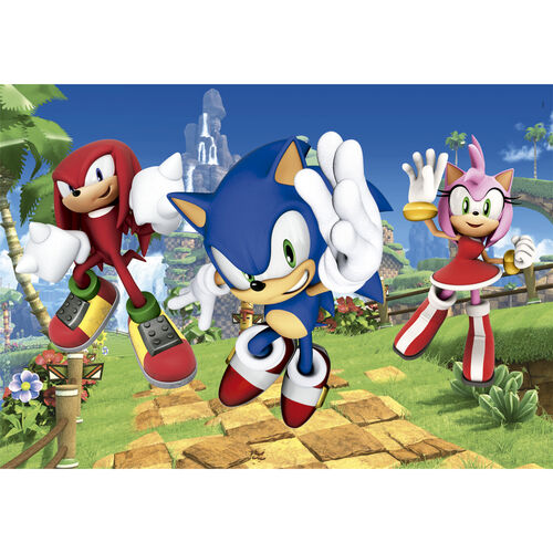 Sonic the Hedgehog maxi puzzle 104pcs