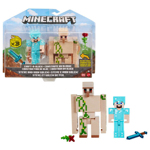 Minecraft assorted blister 2 figures 8cm