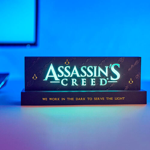 Assassins Creed logo led lamp