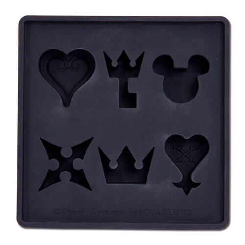 Molde silicola cubitos de Hielo Kingdom Hearts
