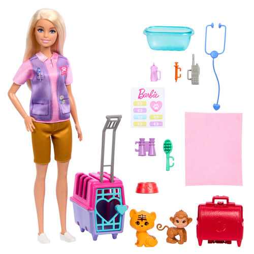 Mueca Rescatadora y Liberadora de Animales Barbie