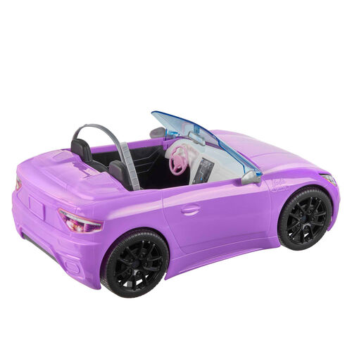 Barbie Purple Convertible + doll