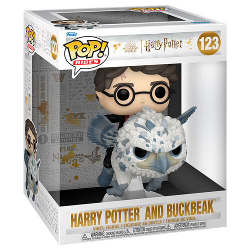 Figura POP Rides Deluxe Harry Potter y el Prisionero de Azkaban - Harry Potter & Buckbeak