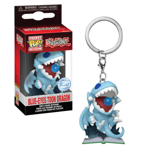 Pocket POP keychain Yu-Gi-Oh Blue-Eyes Toon Dragon Attack