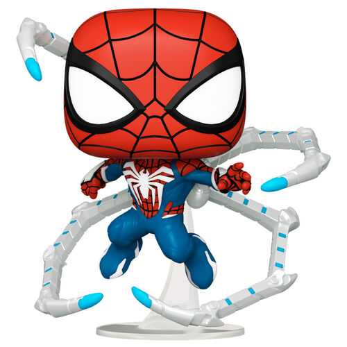 POP figure Marvel Spiderman 2 Peter Parker Advanced Suit 2.0