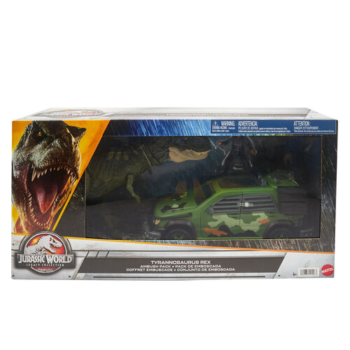 Blister Tyrannosaurus Rex Conjunto de Emboscada Jurassic World