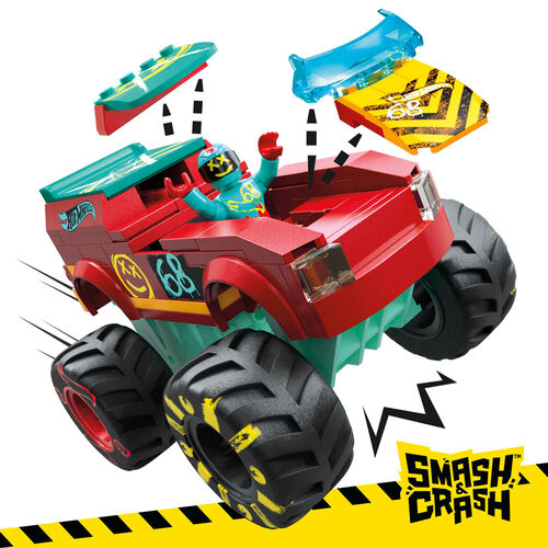 Hot Wheels Smash & Crash Demo Derby Extreme Trick Course MEGA Construx