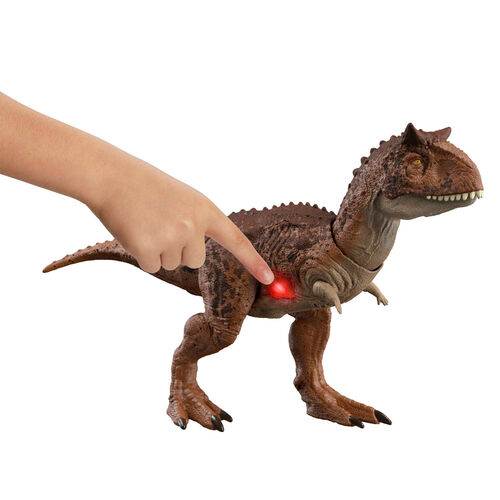 Jurassic World Epic Evolution Battle Chompin Carnotaurus figure 20cm