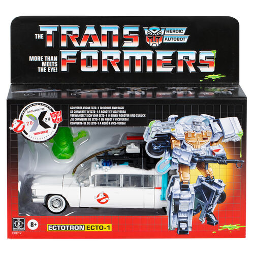 Figura Ectotron Ecto-1 Heroic Autobot Cazafantasmas Transformers
