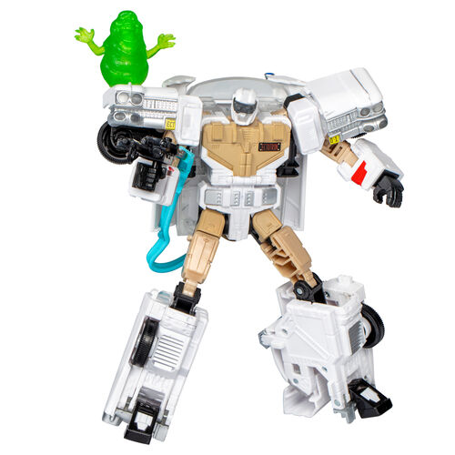 Figura Ectotron Ecto-1 Heroic Autobot Cazafantasmas Transformers