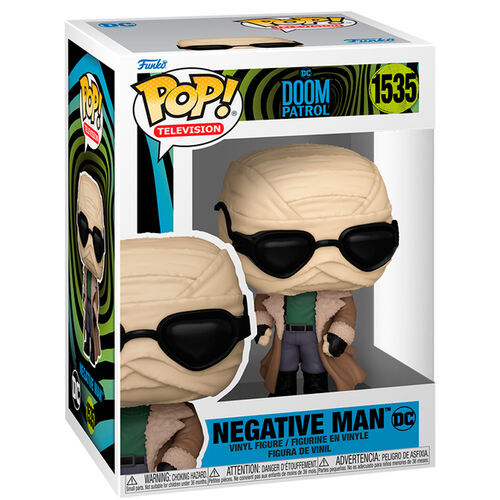 Figura POP DC Comics Doom Patrol Negative Man