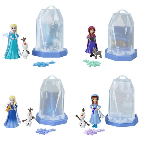 Mini mueca Squishy Ice Reveal Frozen Disney surtido