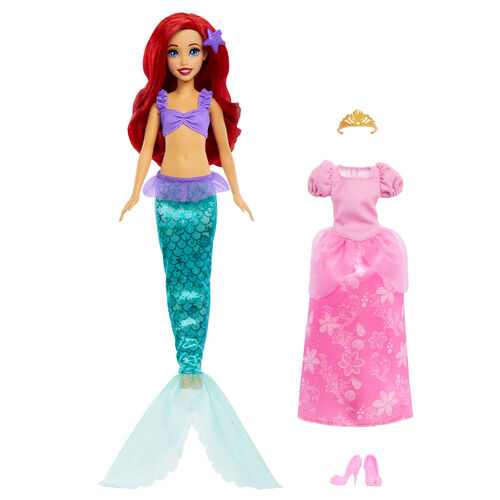 Disney The Little Mermaid - Mermaid to Princess Ariel doll