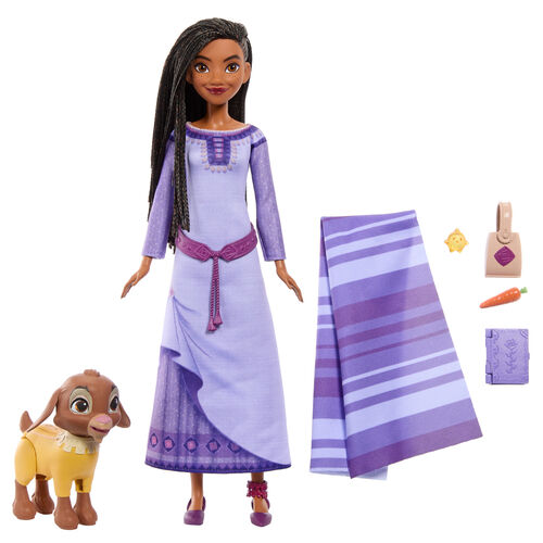 Disney Wish Asha doll + accessories