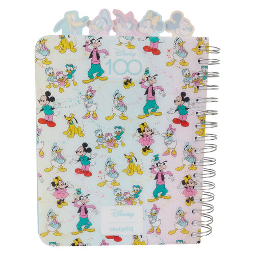 Loungefly Disney 100th Anniversary Mickey & Friends notebook