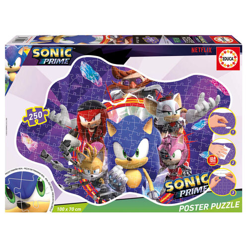 Sonic Prime Poster puzzle 250pcs