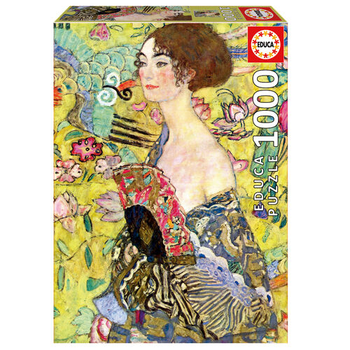 Lady with a Fan, Gustav Klimt puzzle 1000pcs