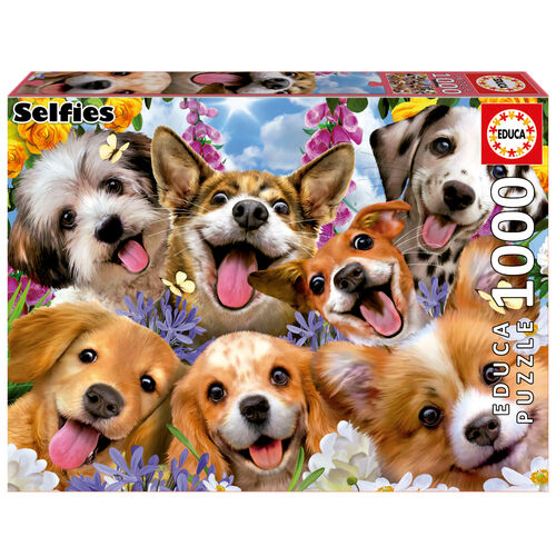 Puppies Selfie puzzle 1000pcs