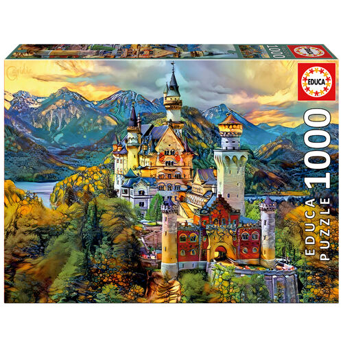 Puzzle Castillo Neuschwanstein 1000pzs