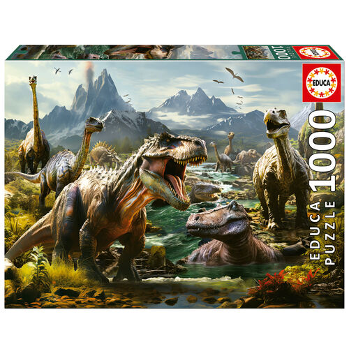 Fierce Dinosaurs puzzle 1000pcs