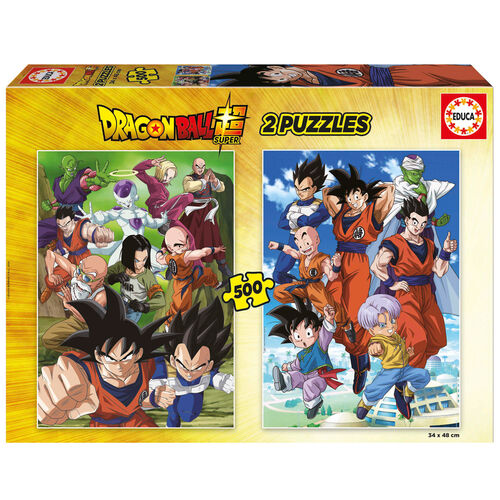 Puzzle Dragon Ball 2x500pzs