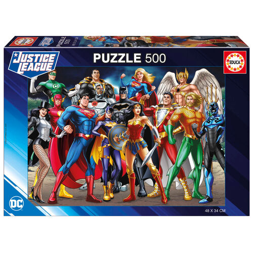 DC Comis Justice League puzzle 500pcs