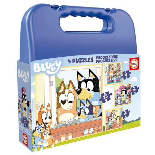 Bluey briefcase puzzle 12-16-20-25pcs