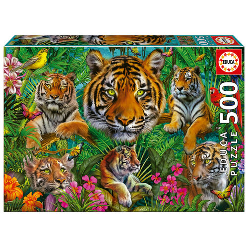 Tiger Jungle puzzle 500pcs