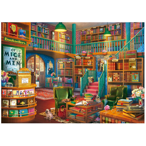 Wonderful Bookshop puzzle 1000pcs