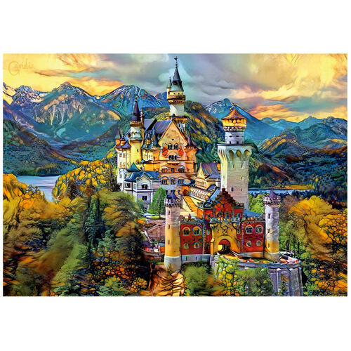 Neuschwanstein Castle puzzle 1000pcs