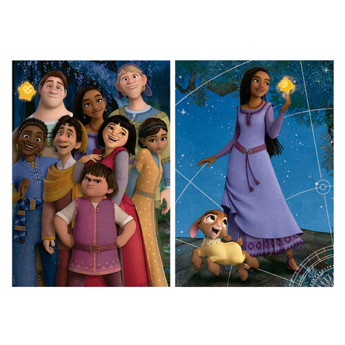 Disney Wish puzzle 2x100pcs