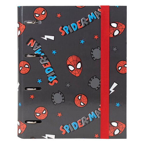 Marvel Spiderman A4 folder rings