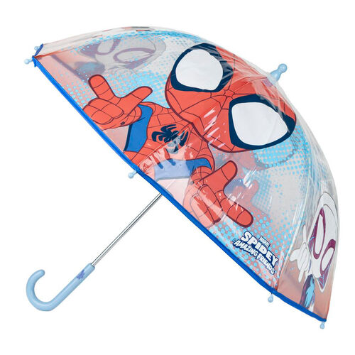 Paraguas manual burbuja Spidey Marvel