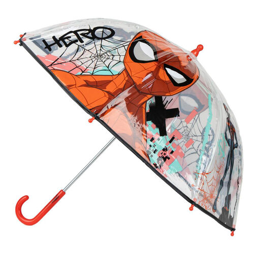 Marvel Spiderman manual bubble umbrella