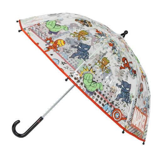 Marvel manual bubble umbrella