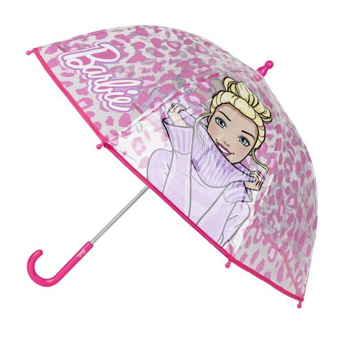 Paraguas manual burbuja Barbie