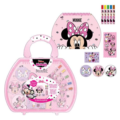 Disney Minnie colouring stationery case