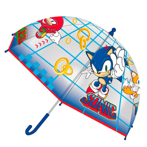 Paraguas manual burbuja Sonic The Hedgehog