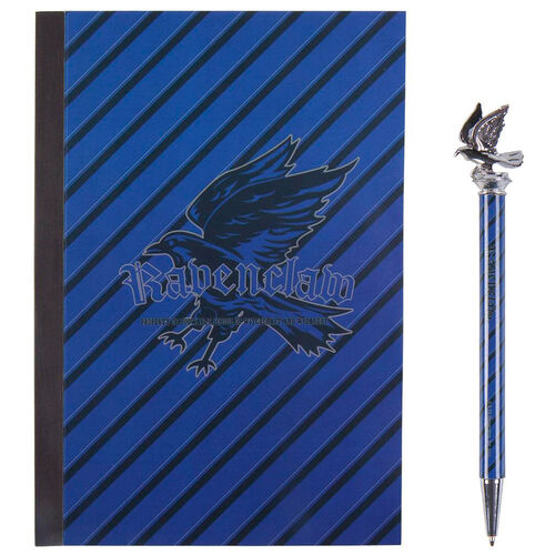 Set cuaderno + boligrafo Ravenclaw Harry Potter